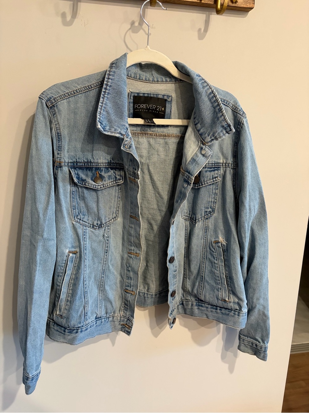 Forever 21+ plus size Jean jacket